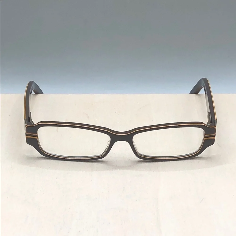 GUCCI 2916 Glasses in color GRN cocoa butter brown rectangular UNISEX, FLAWS